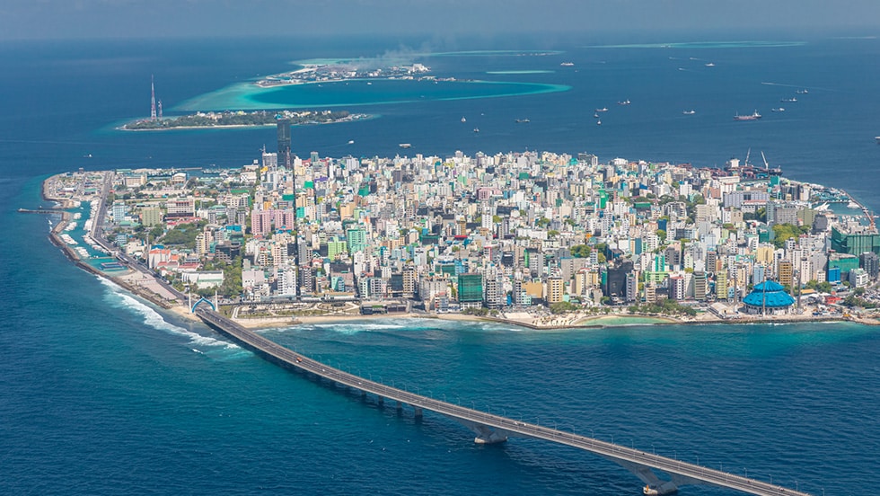Malé City Skyline